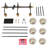 Cicel 6-Light Dimmable Kitchen Island Linear Pendant with Mercury Glass-91465551