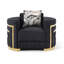 Chaise Soledad G00523A-C, noir