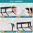 2 Pack Black Wall Mounted Boot Rack for entryway, Garage