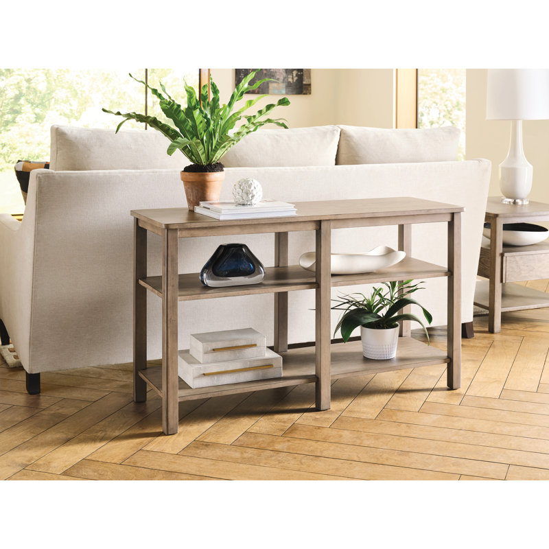 Rectangular Sofa Table-deep, Tan