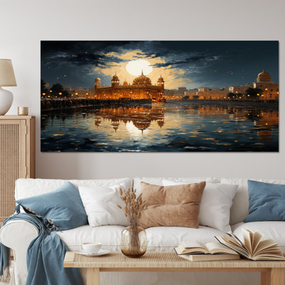Hinduisim Golden Temple I - Hinduism Wall Art