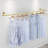 Akeim 47'' Metal Wall Mounted Clothes Rack