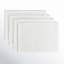 Ensemble de 4 napperons en tissu 100% lin-101293245