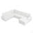 Oversized Modular Storage Sectional Sofa Couch For Home Apartment Office Living Room,Free Combination L/U Shaped Corduroy Upholstered Deep Seat Furniture Convertible Sleeper Sofabed RIGHT