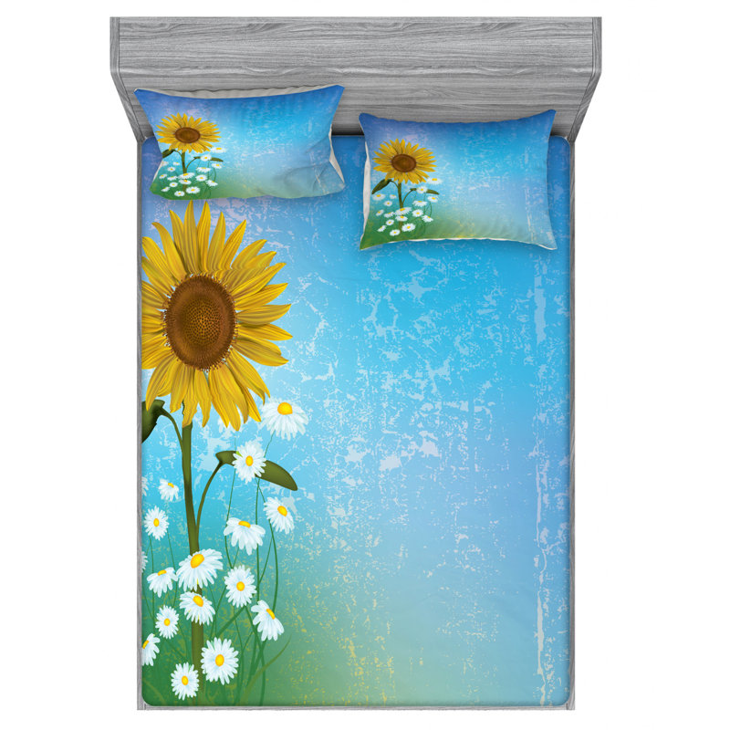 Microfiber Sheet Set, Full Sheet Set with Fitted Sheet