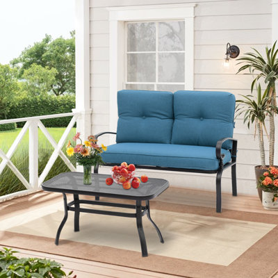 Craigmore 2 - Person Patio Conversation Set with Cushions