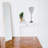 27.5"H Contemporary Crystal Shade Table Lamp