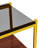Set of 2 Rectangle End Table, Tempered Glass Tabletop with MDF layer, Glass-106645773-106645776