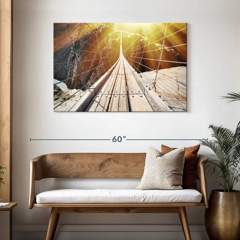 Lilie Trift Bridge, 30" H x 45" W