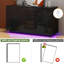Commode 9 tiroirs lustrée 55,1 po Kimbereley-102798502