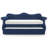 Upholstered Velvet Wood Daybed With Trundle-1644458583