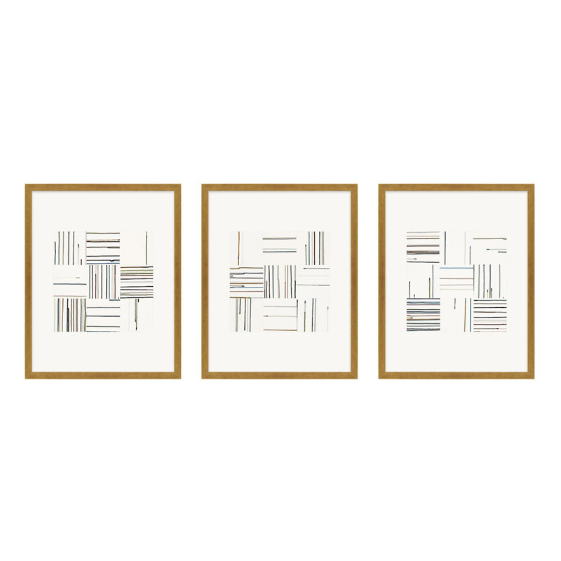 Drips by Beth James, Gold Framed, 20" H x 16" W x 1.25" D
