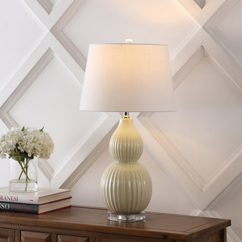 Huggard Table Lamp, Light Olive