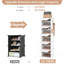 20 Pair Stackable Shoe Rack