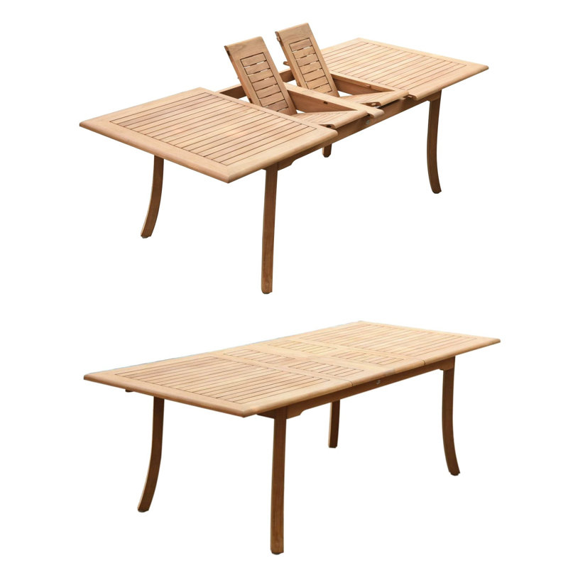 Abram Outdoor Teak Dining Table