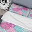 Ensemble de housse de couette Multicolor Retro Flowers-1229571846