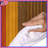 Polyester Striped Comforter-1800557583
