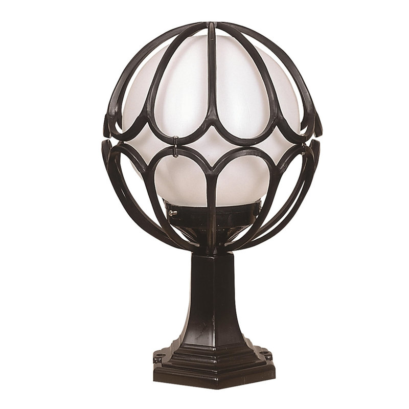 Tête de lanterne câblée 1 lumière H 20 po Aarjan