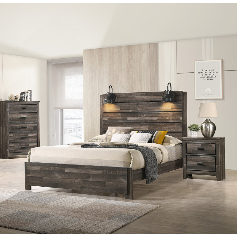 Queen Beds, Brown, Queen