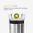 Simplehuman Code R Custom Fit Drawstring Trash Bags, 10 Liter / 2.6 Gallon, White, 60 Count