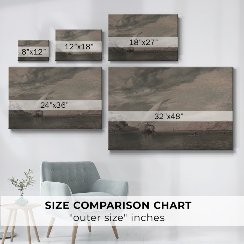 «Vintage Nautical» par Cxxxvi, reproduction d'art sur toile, H 41 po x l 61 po