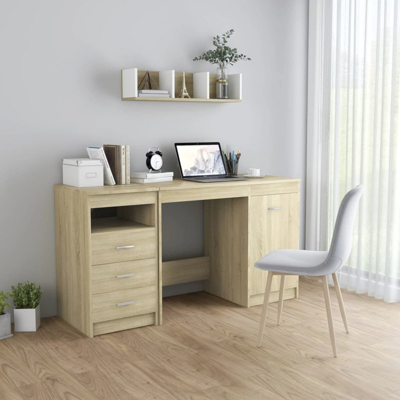 Hery Writing Desk, Sonoma Oak