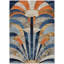 Tapis géométrique intérieur / extérieur lavable à la machine Chantille ACN2177-724287084