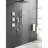Luxury Bathroom Shower With Head, Hand Shower, Slide Bar, Bodysprays System Versatile For Bath-126673604