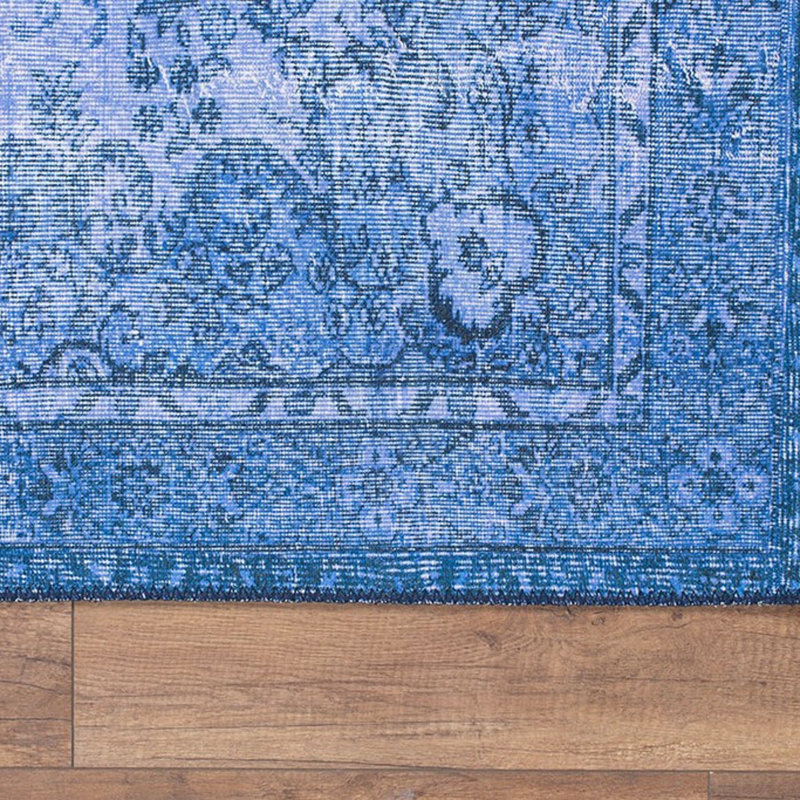 Premium Machine Washable Carpet, 4.6 x 6.2 Feet, 100% Polyester, 1850 g/m² | Pile Height: 0.2 Inches | Eco-Friendly Recycled Poly Cotton Underside | Perfect for Living Room, Bedroom, and High-Traffic Areas