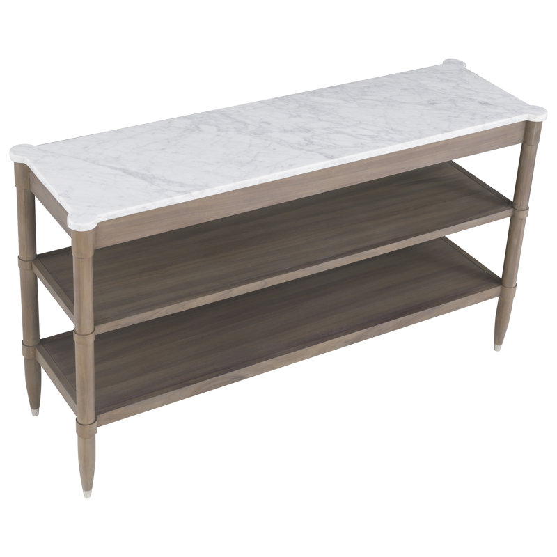 56'' W Marble Console Table