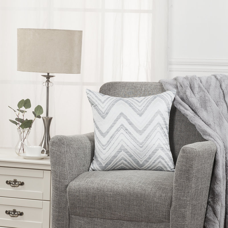 Chevron Reversible Throw Pillow