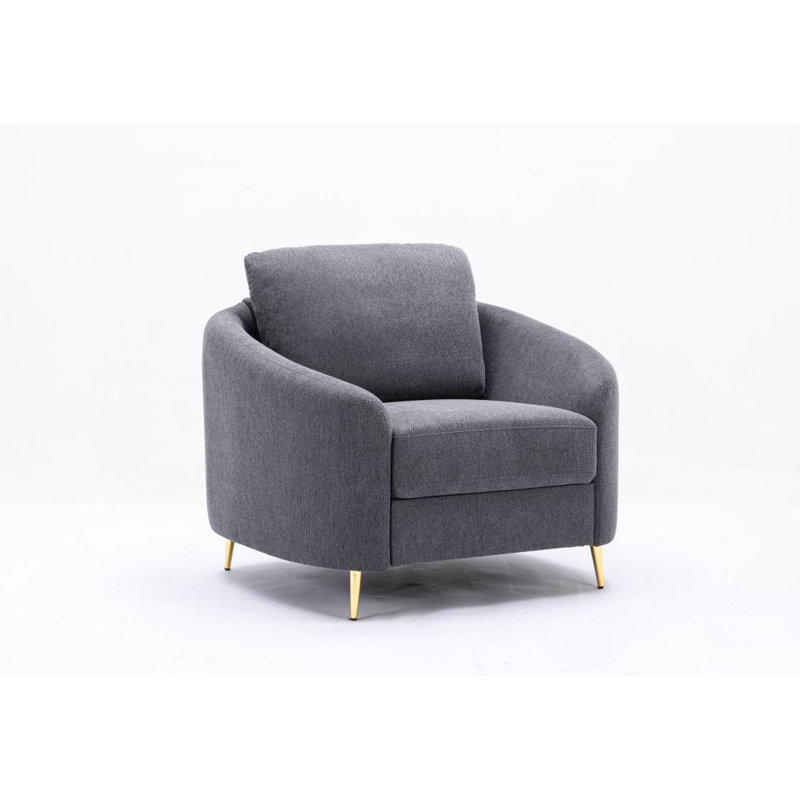 Fauteuil en lin Ayina