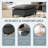 33*27.5" Ottoman Module for Modular Sectional Sofa,Wide Seat,Chenille,2 Colors(only ottoman)-236031938