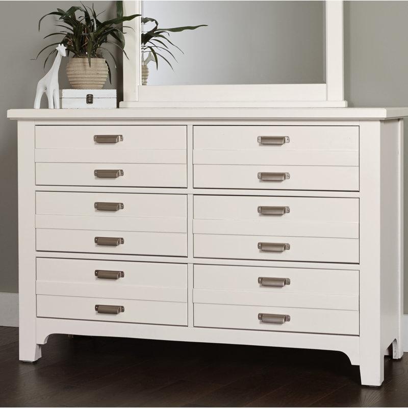 Erving 55'' W 6 - Drawer Dresser, Lattice