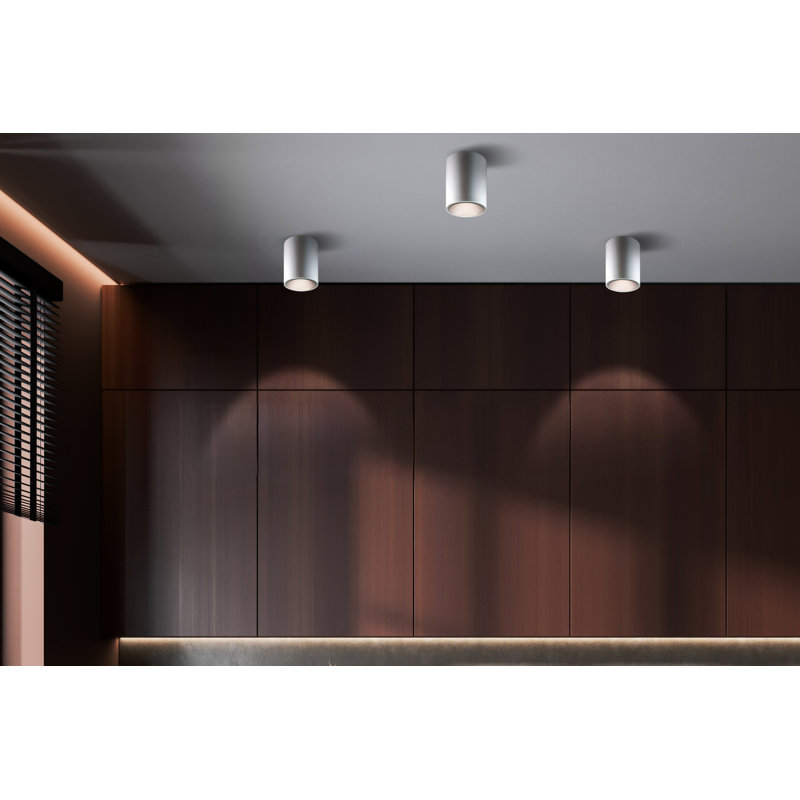 cask LED Flushmount - 8W, White, 1-Light