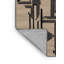 Tapis gris art déco lavable à la machine-583423028