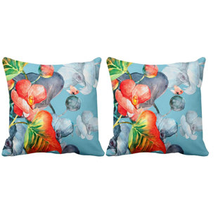 Orchid Square Pillow Cover (Set of 2)