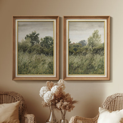 Set of 2 Premium Framed Art Artworks on Premium Canvas with 26"x36" Frame