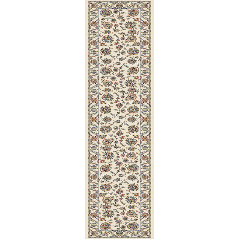 Tapis ivoire Attell, Tapis de couloir : 2 pi 2 po x 7 pi 7 po