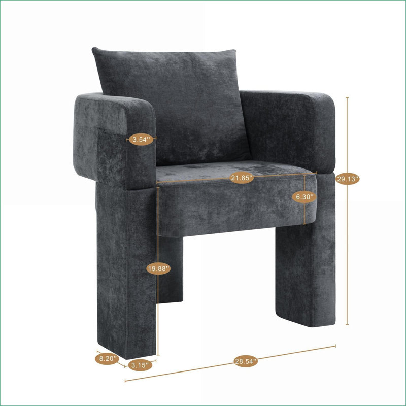 Fauteuil d'appoint Chenille