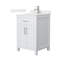 Meuble-lavabo simple autoportant 24 po avec plateau en quartz Beckett-108351817-108351816-108351815