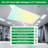 2x4ft Dimmable Led Flat Panel Light Surface Mount Light Fixtures-2 Pack