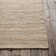 Tapis de jute/en sisal/laine beige fait main à tissage plat Elverson