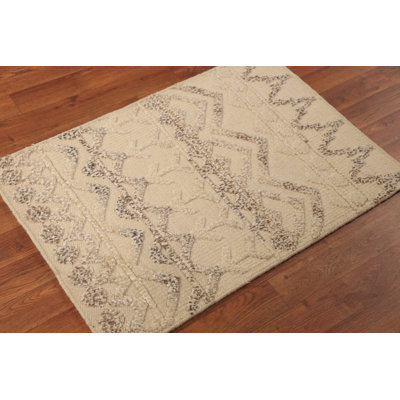 Chevron Style Moroccan Indian Rug 2x3