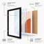 Terracotta Arches Minimalist - Framed Print-198739274-198739272