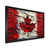 Black Single Picture Framed Canvas