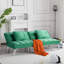 Canapé-lit futon 67,7 po vert-496340290