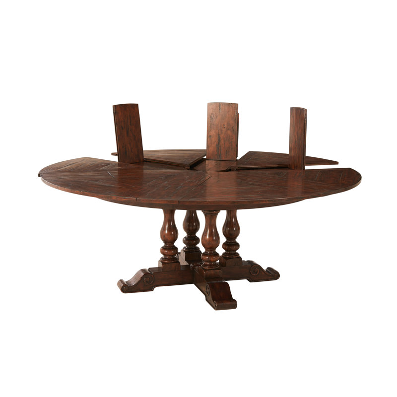 Castle Bromwich Extendable Mahogany Round Dining Table