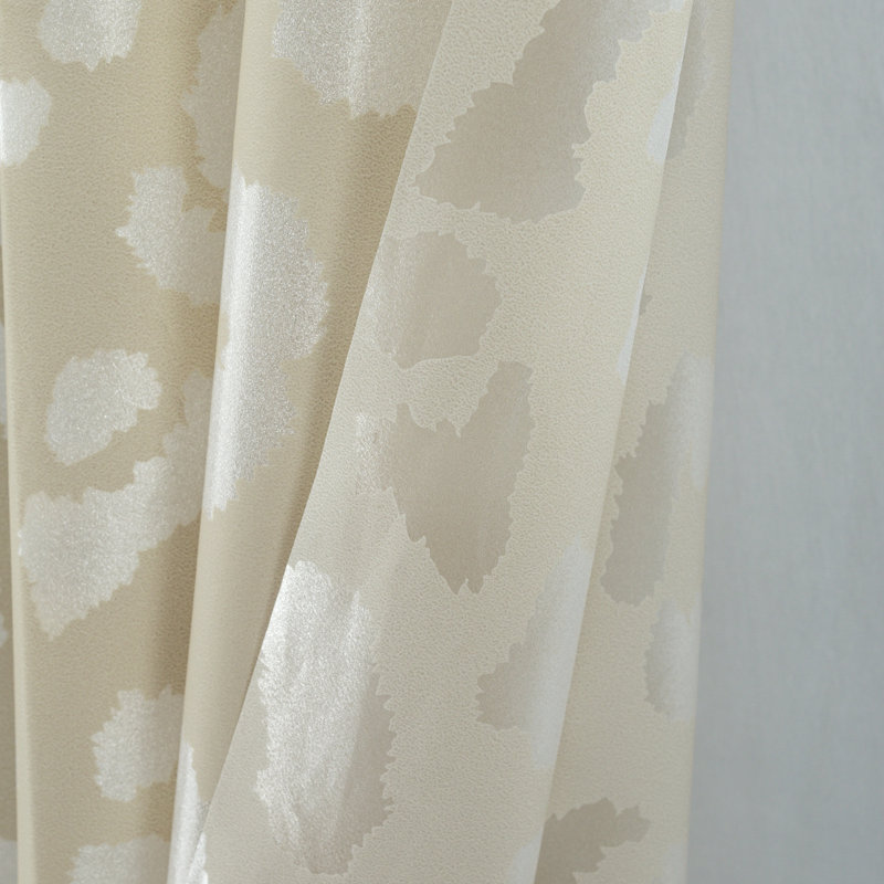 Rideau de douche imperméable Leopard Peva, Tanné