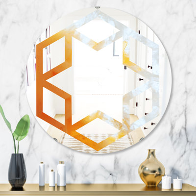 Miroir mural Hexagon Star